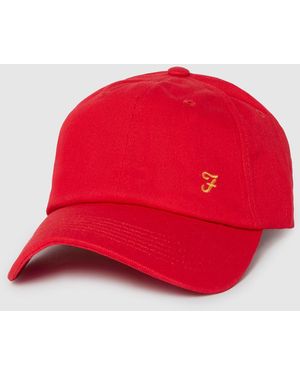 Farah Evering Classic Fit Cap - Red