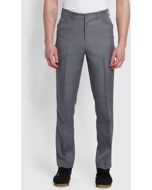 Farah Roachman Anti Stain Twill Trousers - Grey