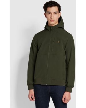 Farah Rudd Softshell Jacket - Green
