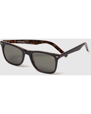 Farah Farer Frame Sunglasses - Black