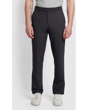 Farah Roachman 4 Way Stretch Trousers - Grey