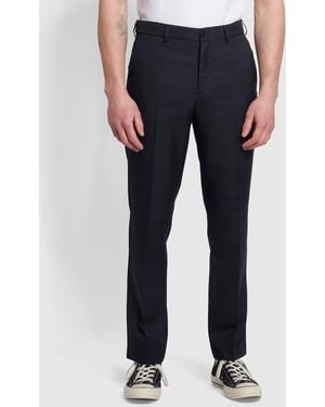 Farah Roachman Flexi Waist Trousers - Blue