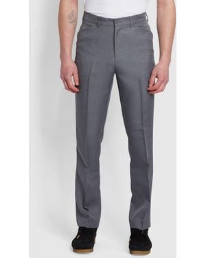 Farah Roachman Anti Stain Twill Trousers - Grey