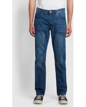 Farah Elm Regular Fit Stretch Jeans - Blue