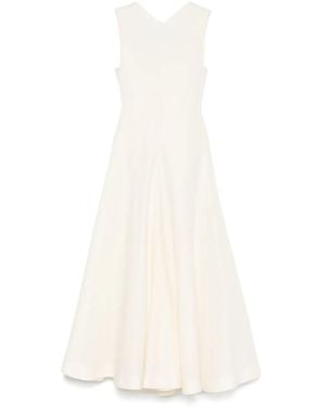 KHAITE Tulula Midi Dress - White