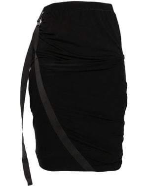 Helmut Lang Wind Midi Skirt - Black
