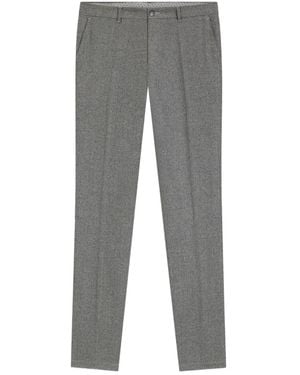 BOSS Herringbone Pants - Grey