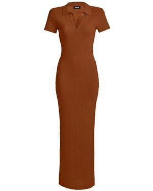 SER.O.YA Beacon Knitted Dress - Brown