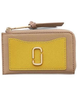 Marc Jacobs Top zip panel wallet - Amarillo