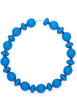 Baobab Collar Nuvola Con Cuentas - Azul