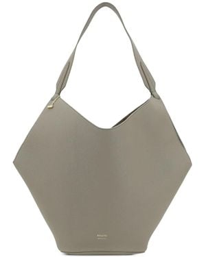 KHAITE Small Lotus Tote Bag - Gray