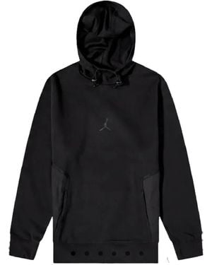 Nike Logo-Embroidery Hoodie - Black