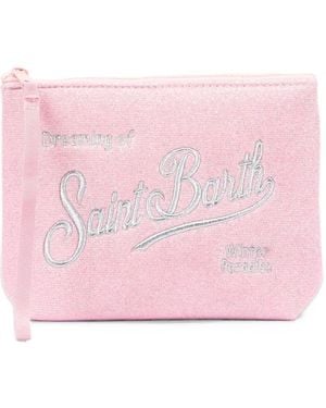 MC2 Saint Barth Pochette Aline À Effet Pailleté - Pink