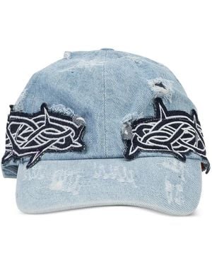 Who Decides War Thorned Baseball Cap - Blue