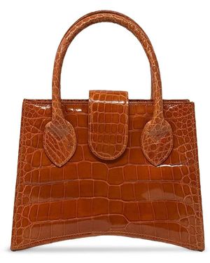 Angela Alvarez Demi Arco Tote Bag - Brown