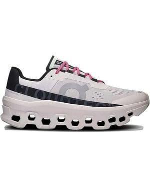 On Shoes Cloudmonster Cutout Sneakers - White