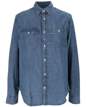 Barbour Dufton Chambray Shirt - Blue