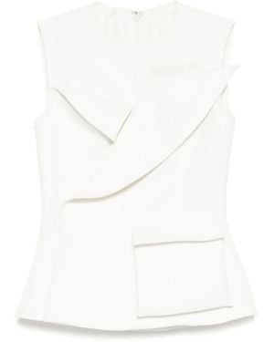 Isabel Sanchis Delila トップ - ホワイト