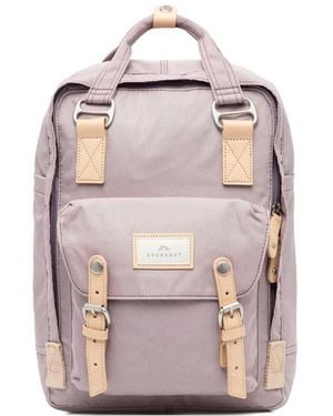 Doughnut Macaroon Buckle-Detail Backpack - Pink