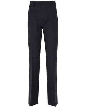 Seventy Pressed-Crease Straight-Leg Pants - Blue
