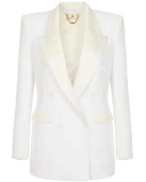 Elisabetta Franchi Jacket - White
