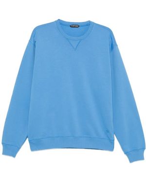 Tom Ford Crew-Neck Sweatshirt - Blue