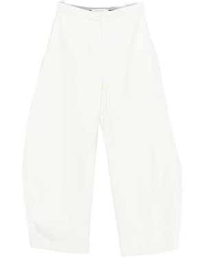 Viktoria Chan Cleo Wide-Leg Pants - White