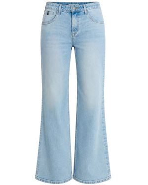 Le Temps Des Cerises Lauryn Wide-Leg Jeans - Blue