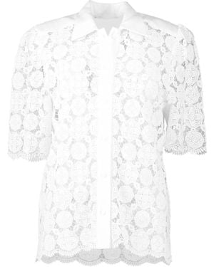 Miguelina Petunia Shirt - White