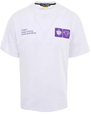 Iuter Circle Tシャツ - ホワイト