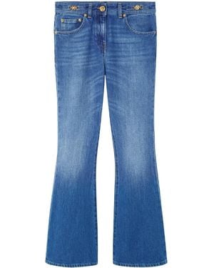 Versace Medusa Flared Jeans - Blue