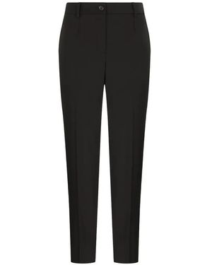 Dolce & Gabbana Slim-Cut Tailored Pants - Blue
