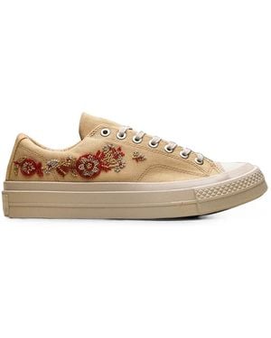 Converse Chuck Taylor All Star Floral-Beaded Sneakers - Multicolor