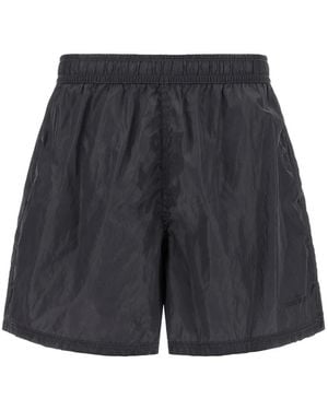 Stone Island ロゴ トランクス水着 - ブルー
