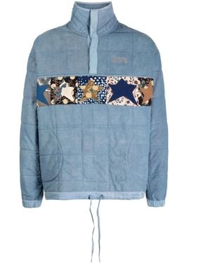 STORY mfg. Polite Padded Organic Cotton Jacket - Blue