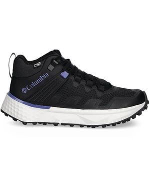 Columbia Facet 75 Mid Trail-Running Textile Sneakers - Black