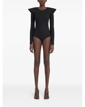 MM6 by Maison Martin Margiela パデッド ショルダーバッグ - ブラック