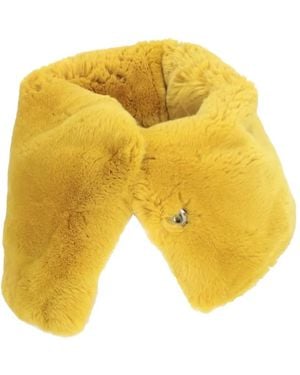 Antipast Écharpe En Fourrure Artificielle - Yellow