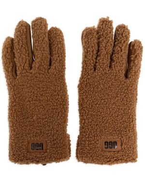 UGG Guanti Fluff - Marrone