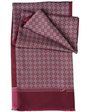 Elizabetta Palazzo Medallion-Print Scarf - Purple