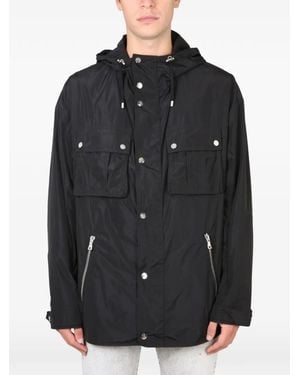 Balmain Jack Met Capuchon - Zwart