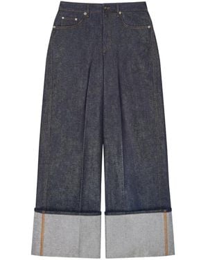 Givenchy Turn-Up Cuff Jeans - Blue