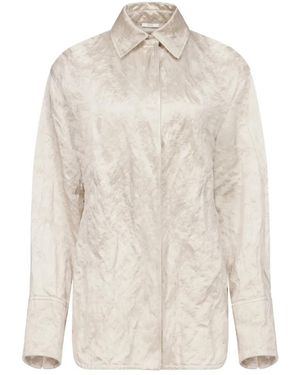 FFORME Ozzy Crinkled-Effect Shirt - White