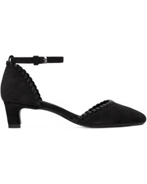 Castañer Adela Braided-Trim Pumps - Black