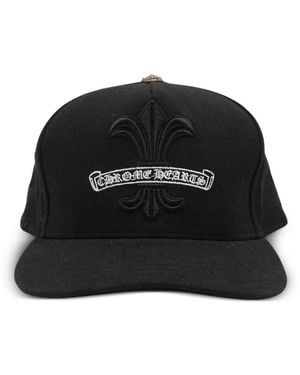 Chrome Hearts Fleur Baseball Cap - Black