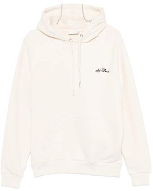 Les Deux Diaz Embroidered Hoodie - White