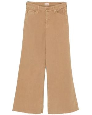 Mother Roller Fray Jeans - Natural