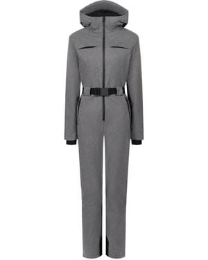 MC2 Saint Barth Hooded Belted Jumpsuit - Grey
