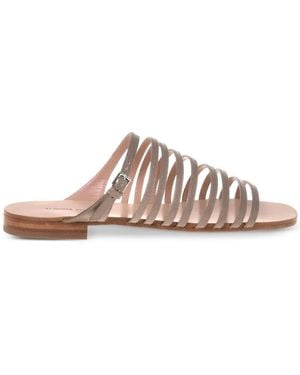 Alberta Ferretti レザー サンダル - ピンク