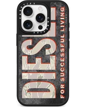 DIESEL X Casetify Iphone 16 Pro Max ケース - ブラック